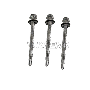 Tornillos Autoperforantes Hexagonales Galvanizados para Techos, Tornillos Autoperforantes Hexagonales de Color para Madera - Product Image 5
