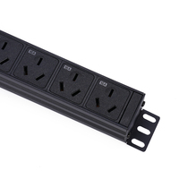 Vente chaude US Australie 12 voies unité de Distribution d'alimentation prise PDU avec interrupteur d'air disjoncteur 3P 63A