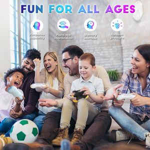 Huiye <span class=keywords><strong>Gamepad</strong></span> đẩy giao diện điều khiển di động nhanh chóng đẩy thần tài đồ chơi với đèn nhiều màu sắc giáo dục điện tử trò chơi máy trẻ em Đồ chơi - Product Image 5
