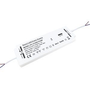 CE/CB/RoHS 100W Ultra Slim Constant Voltage <b>LED</b> Cabinet Strip <b>Driver</b> 100-240V AC-DC 12V <b>24V</b> IP20 Indoor Mirror <b>LED</b> Power Supply - Product Image 1