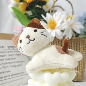 Stock en gros de petits ornements en peluche d'animaux mignons de 10 cm, pendentifs miniatures, porte-clés de dessin animé, jouets en peluche pour machine à griffes - Product Image 3