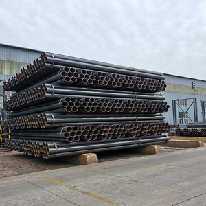 Черная стальная труба цена за метр Astm a53 график 40 углеродистая сталь Ms Erw Трубы 4-дюймовые сварные стальные трубы - Product Image 6