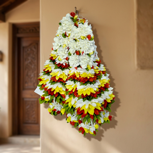 Artificial <b>Flower</b> <b>Garland</b> Small Dhol Ladi Plastic Width 4.0 cm Indoor Hanging Model AFF-<b>Garland</b>-9.3 - Product Image 2
