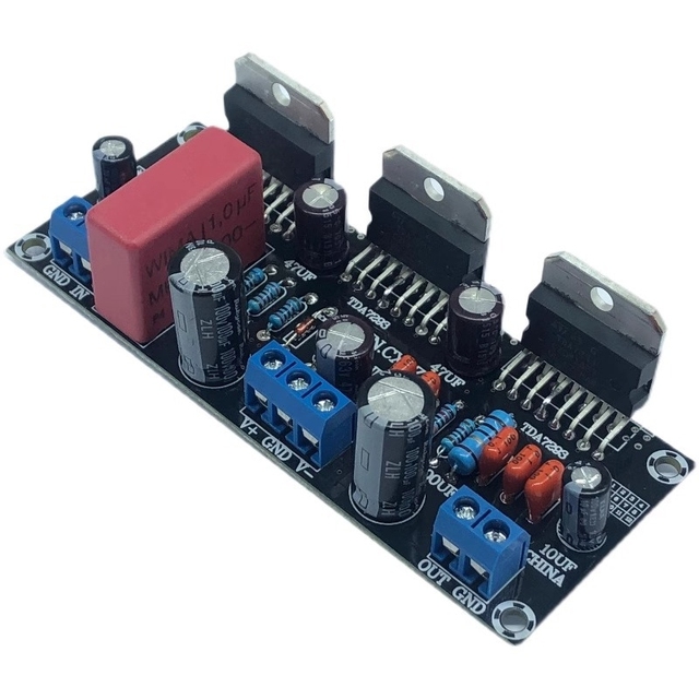 OKYN-G7330 Finished Parallel TDA7293 Amplifier Board High Power 255W Low Distortion Mono Block Amp Module