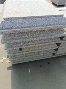 Capuchon <span class=keywords><strong>de</strong></span> poteau en granit gris blanc naturel moderne sur mesure pour usine, moulure multi-étapes, bordure supérieure <span class=keywords><strong>de</strong></span> <span class=keywords><strong>mur</strong></span>, projet paysager extérieur - Product Image 5