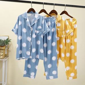 All'ingrosso <span class=keywords><strong>pigiama</strong></span> in tinta unita Set da donna per adulti morbido <span class=keywords><strong>pigiama</strong></span> modale in <span class=keywords><strong>cotone</strong></span> a manica corta Set di indumenti da notte con <span class=keywords><strong>pantaloncini</strong></span> - Product Image 5