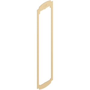 Adaptateur de plaque en laiton, longueur 50 mm, largeur 10 mm, hauteur 0,6 mm, conception plate pour accessoires de câblage - Product Image 1