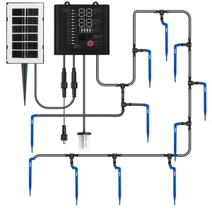 Système d'<span class=keywords><strong>arrosage</strong></span> et d'irrigation programmé pour plantes, fleurs, légumes et fruits solaires, kit d'irrigation goutte à goutte, dispositif d'<span class=keywords><strong>arrosage</strong></span> <span class=keywords><strong>automatique</strong></span> pour cour - Product Image 4