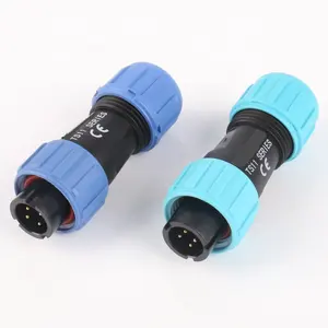 [GIET]TS11 SP11 CP TS11CP02 Waterproof Connector LED Waterproof Connector Combination Aviation Plug Male and Female Butt Connect