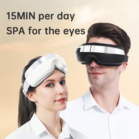 Rouleau de musique sans fil à pression d'air Appareil de massage par pression oculaire Vibration Korea 3d Electric Eye Massager