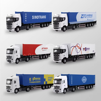 Modèle de conteneur O.A.S. sur mesure à l'échelle 1:50, cadeau pour les compagnies maritimes, modèles de camions conteneurs SINOTRANS