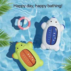 La <span class=keywords><strong>mejor</strong></span> medición de la temperatura del agua del bebé Baño de bebé termómetro de agua lavabo recién nacido en el baño termómetro impermeable para niños - Product Image 3