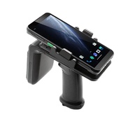 Chainway MC50 1D/2D Escáner de código de barras Lector RFID UHF Construido con Impinj E710 Smartphone resistente Compatible con computadora móvil de red 5G