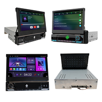 Autoradio universel 1din, système de navigation GPS multimédia Android pour voiture, lecteur, WiFi, DSP, résolution 1024x768, écran tactile