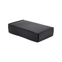 Boîte postale d'expédition ondulée noire personnalisée avec gaufrage Emballage universel pour étui de téléphone portable pour l'électronique grand public