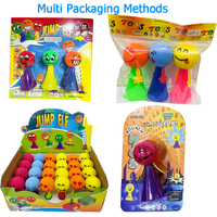 Jouets promotionnels créatifs QS, mini ballon rebondissant et dansant, anti-stress, émoticônes, poupée en EVA souple à presser, unisexe