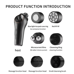 Chuyên nghiệp xách tay không dây sạc siêu âm Skin Scrubber điện Sonic Facial Exfoliator thiết bị cho mũi đầu làm sạch - Product Image 2