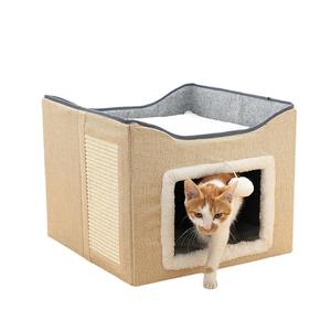 บ้านแมวสองชั้นแบบสากลบ้านแมวบ้านแมวสี่ฤดูอบอุ่น - Product Image 5