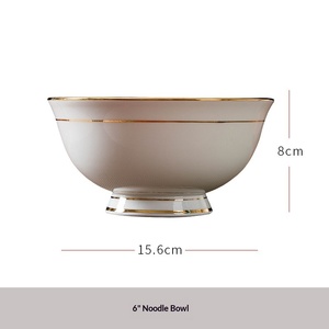 Bol en céramique de Jingdezhen, vaisselle en porcelaine fine, ensemble de plats peints à la main Phnom Penh, boîte cadeau, vaisselle domestique, vaisselle nordique, vente en gros - Product Image 6