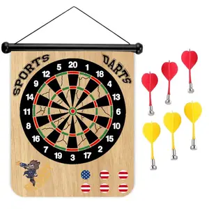 Target Toss Game Dart Game Dardo Tablero Pegatinas Bolsa Juguetes OEM Tiempo de pared Embalaje Niños PET Pcs Característica de impresión Material Origen