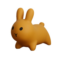Tabouret Lapin Créatif de Designer Nordique, Mobilier de Maison, Chaise Moderne Simple pour Salon, Chaise Inclinable pour Enfants de Maternelle (1 an)