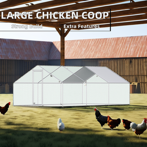 Lớn Thép Không Thấm Nước Lưới Đi Bộ Trong Gia Cầm Hai Lớp Lồng Cho Gà Và Thỏ Nhà Mới Bán Lẻ Hoặc Trang Trại Sử Dụng - Product Image 4