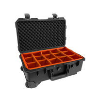 Boîtes de rangement pour outils en plastique rigide sur mesure, étanches IP67, antichoc, type flight case