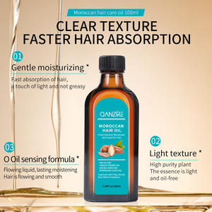 Private Label Marrocos Óleo Essencial De Cabelo Orgânico Suave Anti-Frizz Óleo De Cabelo De Alecrim para Cuidados Com O Cabelo - Product Image 2