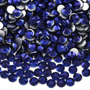 OLeeya Wholesale 12 Same Cut Mine Series <b>Silver</b> Gold Glass Non Hot Fix Strass Flat Back Rhinestones for Shoes <b>Bikini</b> Dress DIY - Product Image 4
