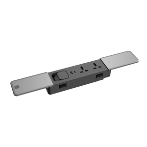 <span class=keywords><strong>Prise</strong></span> de bureau JOYE double face intégrée avec 4 prises universelles et couvercle coulissant USB-C PD20W 10A pour prises et fiches - Product Image 5