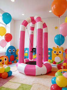 <span class=keywords><strong>Trampoline</strong></span> gonflable YiBei HJ-984 de 3 mètres, dispositif de saut à l'élastique simple, fabriqué au Henan pour une utilisation en intérieur et en extérieur - Product Image 4