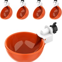 Bol d'eau de poulet automatique et abreuvoir de couveuse petit bol en plastique avec ressort de soupape nouvel état pour la volaille de ferme