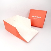 Boîte d'emballage en papier à gâteau de 8 pouces à conception personnalisée Boîtes de qualité alimentaire pour gâteaux de dessert et boulangerie