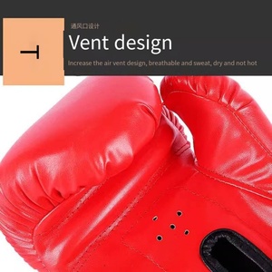 Guantes de Boxeo para Adultos, para Entrenamiento en Gimnasio, para Hombres, Mujeres, Niños y Principiantes en Práctica de Artes Marciales de Muay Thai y Muay Boran - Product Image 4