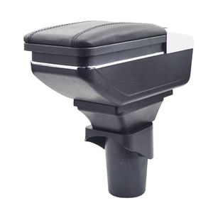 Vtear pour <span class=keywords><strong>Nissan</strong></span> <span class=keywords><strong>Micra</strong></span>/March Boîte d'accoudoir en cuir PU Boîte de rangement centrale Porte-gobelet Produits de style automobile intérieur Accessoire - Product Image 1