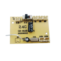 Carte de circuit imprimé émetteur-récepteur Sharphy 6CH pour télécommande de voiture RC, pièces de jouets télécommandés