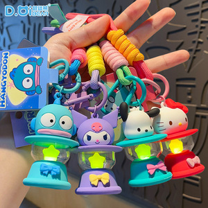 Sanrio kuromi móc khóa & Mặt dây chuyền-Vòng chìa khóa dễ thương cho bé gái và bé trai, phụ kiện xe hơi & ba lô - Product Image 2