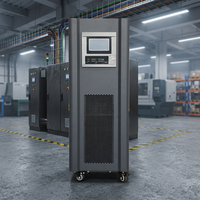 Système d'alimentation sans interruption (ASI) triphasé industriel basse fréquence 380V 10kVA 8kW à double conversion, onde sinusoïdale pure, transfert 0ms, pour centre de données LED