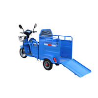 Vélo électrique à livraison rapide, tricycle électrique pour la collecte des déchets et le transport de marchandises, véhicule ST3BJ0150B
