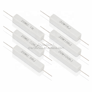 ตัวต้านทานเซรามิกซีเมนต์แท้ 20 วัตต์ 20W2RJ 20W5RJ 20W8R2J 20W15RJ 20W20RJ 20W22RJ 20 วัตต์ 0.22 <span class=keywords><strong>0.33</strong></span> 0.47 โอห์ม ตัวต้านทานซีเมนต์ - Product Image 1