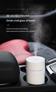 Humidificador de Vapor Caliente para Auto <span class=keywords><strong>Homefish</strong></span>, Difusor de Aceites Esenciales USB de 80 ml, Purificador de Aire - Product Image 3
