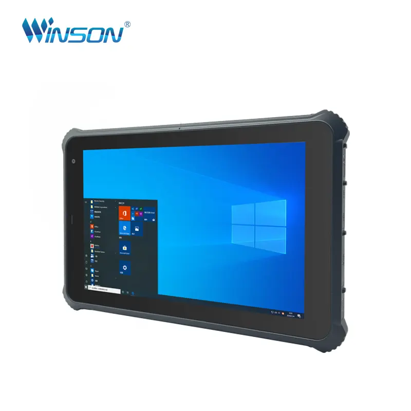 Tablette PC robuste OEM Ordinateur tout-en-un sans ventilateur I3 I5 I7 IP65 PC à écran tactile de 10.1 pouces PC intégré à écran tactile industriel