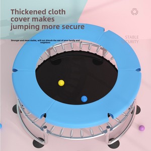 Trampolino Bungee per uso interno per bambini con rete di sicurezza e attrezzature per il Fitness con barra orizzontale per il salto del bambino - Product Image 4