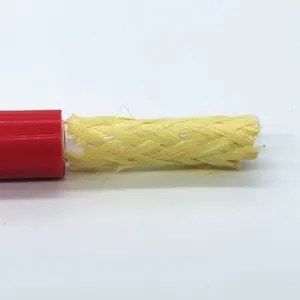 Watertight High Tensile Strength Kevlar Braided 4core+2 earth wire PUR Cable