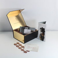 Cajas de Regalo Plegables de Cartón Rígido con Logotipo Personalizado Ecológico, con Cierre de Cinta Magnética para Vestidos de Novia