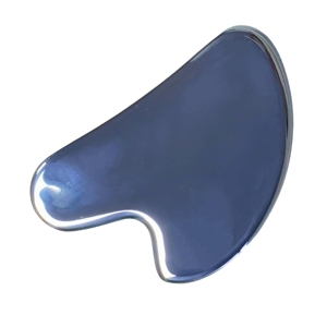 Planche Gua Sha en acier inoxydable 402, outil de massage facial, outil de soin de la peau, masseur beauté - Product Image 3