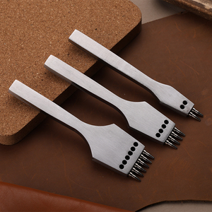 Popular 4mm <strong>Leather</strong> <strong>Working</strong> Punch Round Hole Puncher Craft Chisel <strong>Leather</strong> Hole Punch <strong>Tools</strong> - Product Image 2