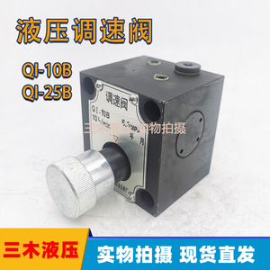 Válvula de Control de Velocidad Hidráulica QI-10B, 6.3Mpa, 10L/min, Montaje en Panel, Regulador de Flujo de Aceite de Hierro Fundido - Product Image 5