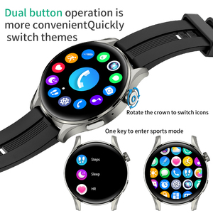 Reloj inteligente LC302, nuevo accesorio de pulsera resistente al agua con pantalla HD, monitor de frecuencia cardíaca, oxígeno en sangre y temperatura, multiesfera corona giratoria, BT - Product Image 5