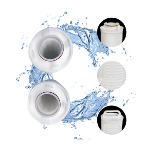 Cartouche filtrante plissée à noyau PP haute performance pour système adoucisseur d'eau - Product Image 1